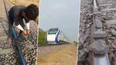 YouTuber Gulzar Sheikh, Who Places Bicycle, Gas Cylinder on Railway Tracks in Prayagraj for Views, Arrested by Railway Protection Force