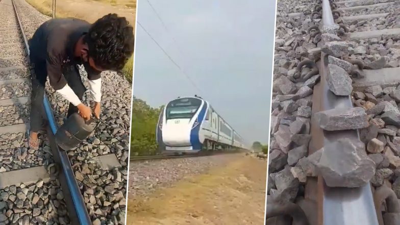 YouTuber Gulzar Sheikh Arrested: RPF Arrests UP Man After YouTube Videos of Him Placing Random Things on Railway Tracks Went Viral