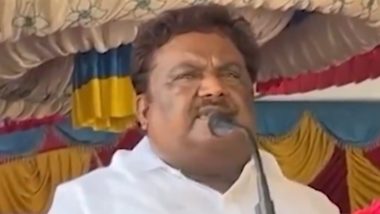 ‘No Proof Lord Ram Existed’: Tamil Nadu Minister Sivasankar Sparks Row, BJP Leader K Annamalai Reacts (Watch Video)