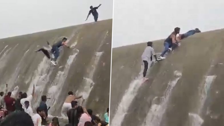 Nagpur: Youth Drowns in Makardhokda Lake as Stunt Goes Horribly Wrong, Disturbing Videos Surface