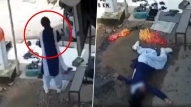 Suicide Attempt Caught on Camera in Sidhi: Schoolgirl Stabs Own Throat Multiple Times With Shoemaker’s Needle, Rushed to Hospital; Disturbing Video Surfaces