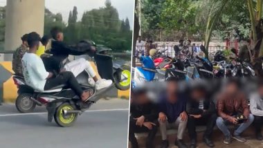 ‘Wheeling on City Roads?’: Bengaluru Police Takes Action After Video Of Reckless Bike Stunt Goes Viral