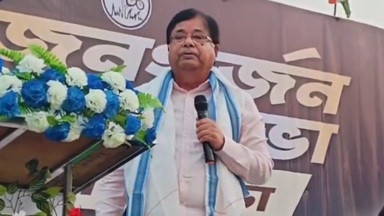 ‘Will Break Your Fingers’: TMC Minister Udayan Guha Threatens Protesters for Criticising Mamata Banerjee Over Kolkata Doctor Rape and Murder; BJP Says ‘This is Real Fascism’ (Watch Videos)