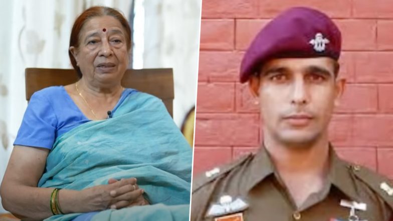 After Captain Anshuman Singh’s Parents, Ashok Chakra Awardee Major Mohit Sharma’s Mother Questions NOK Criteria, Says ‘Daughter-in-Law Getting Everything, We Have Nothing but Tears’ (Watch Video)