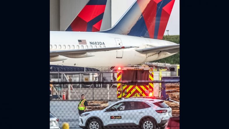 Boeing 757 Plane Tyre Explodes During Maintenance at Atlanta Airport, 2 Delta Workers Killed (See Pics)