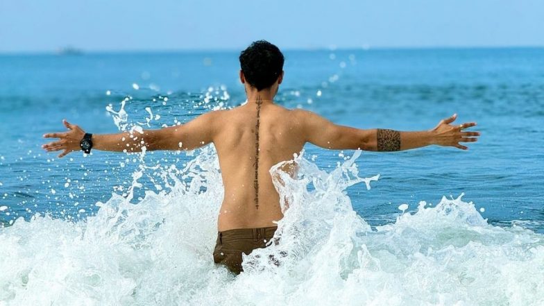 Paris Olympics 2024 Bronze Medalist Swapnil Kusale Has A Trishul Tattoo and Mahamrityunjay Mantra Written on His Back, Pic Goes Viral