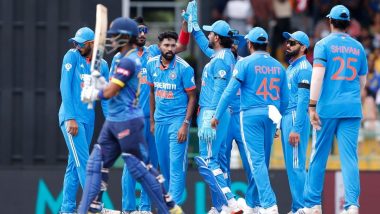 Team India Cricketers Wear Black Armbands During IND vs SL 1st ODI 2024 Match in Honour of Late Anshuman Gaekwad