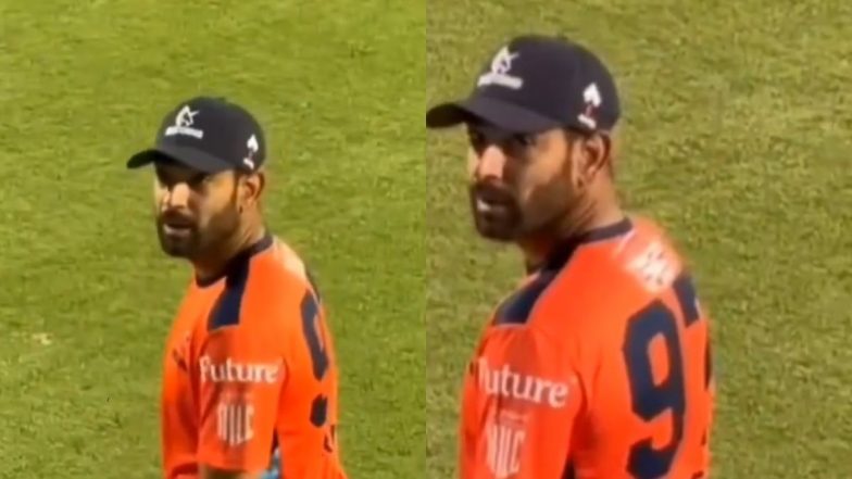 'Melbourne Abhi Bhi Yaad Aata Hai?' Random Fan Teases Haris Rauf Over Virat Kohli's Two Sixes at MCG As Pakistan Pacer Takes Field During The Hundred 2024 Match (Watch Video)