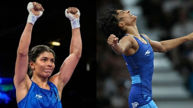 Boxer Nikhat Zareen Reacts to Vinesh Phogat’s Paris Olympics 2024 Disqualification, Says 'My Heart is Aching'