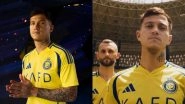 Al-Nassr Jersey for 2024-25 Unveiled: See Pics and Video of New Kit to Be Worn by Cristiano Ronaldo and Co in Upcoming Season