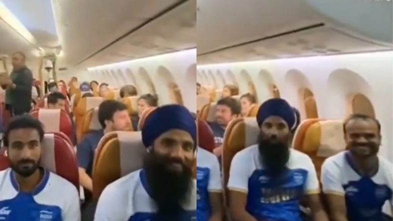 Air India Makes Special Announcement for Indian Men’s Hockey Team Members Present in Flight To Congratulate Them on Winning Bronze Medal at Paris Olympics 2024 (Watch Video)