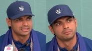 &lsquo;Koi Hindi Mai Puch Lo Ji&hellip;&rsquo;! Neeraj Chopra Urges Reporters To Ask Questions in Hindi During Press Conference After Silver Medal Triumph at Paris Olympics 2024 (Watch Video)