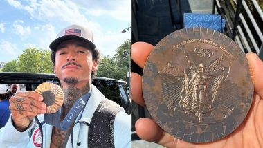 USA Skateboarder Nyjah Huston Offered New Paris Olympics 2024 Medal After He Shared Pics of His Bronze Medal’s Degrading Quality: Report