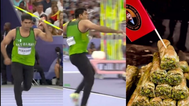 Renowned Turkish Sweet Brand Hafiz Mustafa Uses Arshad Nadeem's Iconic Javelin Throw Clip From Paris Olympics 2024 For Advertisement Campaign (Watch Video)