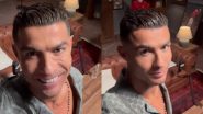 Cristiano Ronaldo Teases 'New Project' in His Latest Post On Social Media, Shares Bloopers (Watch Video)