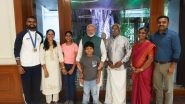 PR Sreejesh Meets Prime Minister Narendra Modi Along With Family Members on Occasion of 78th Independence Day (See Post)