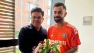 Jay Shah Wishes Virat Kohli on Completing 16 Years in International Cricket, Says &lsquo;Congratulations to the King&rsquo; (See Post)