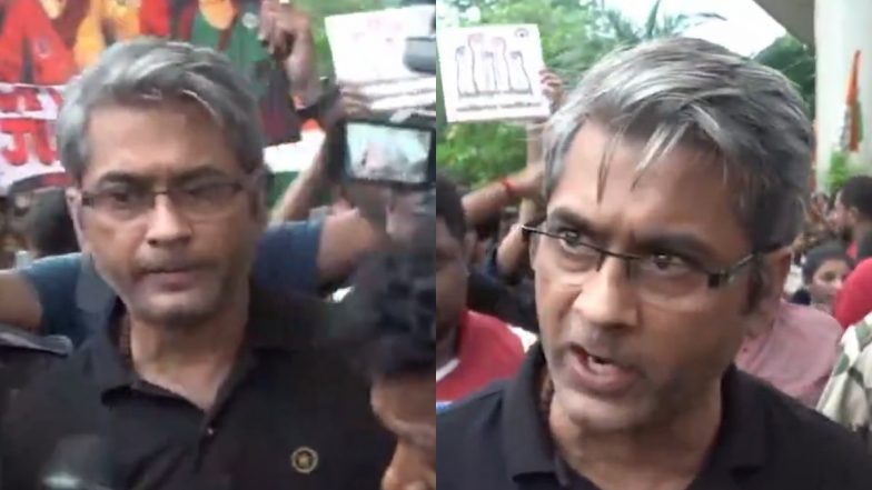 AIFF President Kalyan Chaubey Joins Rally of Mohun Bagan and East Bengal Fans Over Kolkata Doctor Rape and Murder Case, Reacts On Durand Cup 2024 Derby Cancellation (Watch Video)