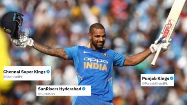 Shikhar Dhawan Retires: IPL Franchises Pay Tribute to Left-Handed Indian Batter