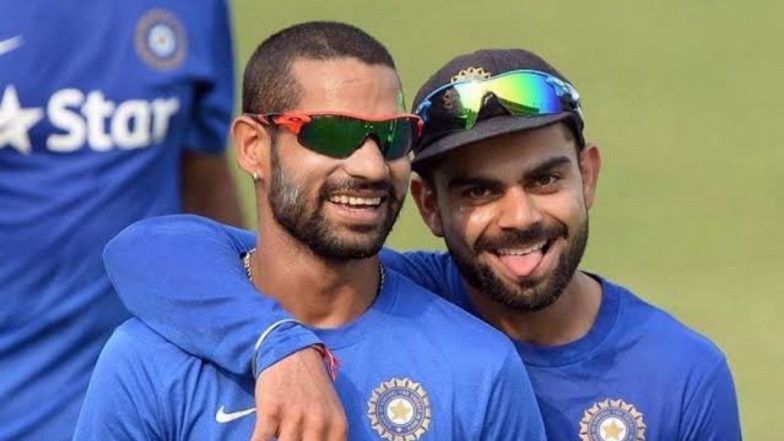 'Wishing You The Best.... Gabbar!' Virat Kohli Reacts After Shikhar Dhawan Announces His Retirement from All Forms of Cricket