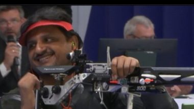 Sriharsa Devaraddi at Paris Paralympics 2024, Para-Shooting Free Live Streaming Online: Know TV Channel and Telecast Details for R5-Mixed 10 m Air Rifle Prone SH2 Qualification