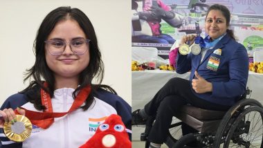 Manu Bhaker Congratulates Avani Lekhara and Mona Agarwal for Their Gold and Bronze Medal Triumphs at Paris Paralympics 2024 (See Post)