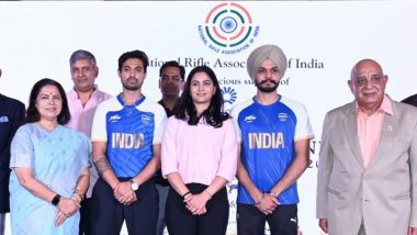 NRAI Felicitates History-Making Indian Paris Olympics 2024 Shooting Squad