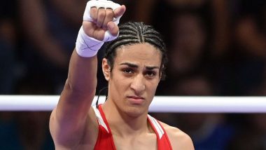 Imane Khelif Eyes Medal As Algerian Competes in Women's Boxing 66 Kg Quarterfinal at Paris Olympics 2024 Amid Gender Controversy