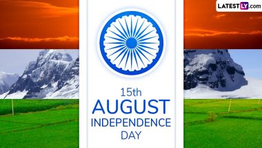 Independence Day 2024 Wishes and HD Images: Share Patriotic Quotes, Greetings, Happy Independence Day WhatsApp Messages and Wallpapers on 15th August