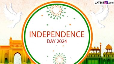 Happy Independence Day 2024 Wishes and Patriotic Quotes: Send WhatsApp Messages, HD Images, Wallpapers and Greetings on Swatantrata Diwas