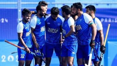 India vs Great Britain Men’s Hockey Free Live Streaming Online, Paris Olympics 2024: Know TV Channel and Telecast Details for IND vs GBR Quarterfinal Match at Summer Olympic Games