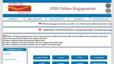 India Post GDS Result 2024: First Merit List of Gramik Dak Sevak Recruitment Released at indiapostgdsonline.gov.in, Know Steps To Download