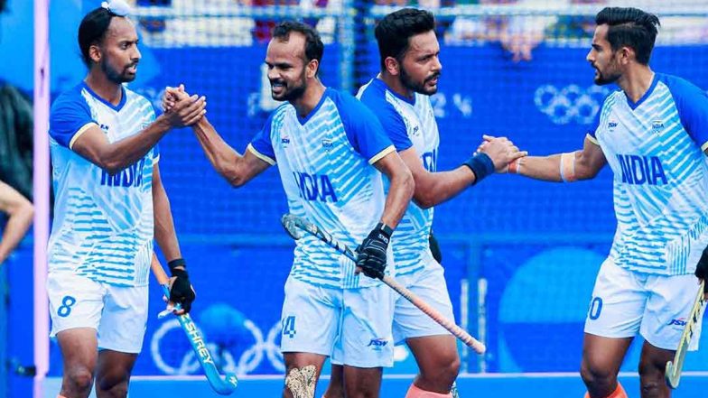 ‘Bharat Ne Bronze Medal Jeet Liya Hai’ Commentator Sunil Taneja Euphoric As Indian Men's Hockey Team Claim Podium Finish at Paris Olympics 2024 With Epic Victory over Spain (Watch Video)