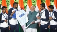 PM Narendra Modi Meets Indian Contingent Following Paris Olympics 2024; Manu Bhaker Explains About Pistols, Indian Men's Hockey Team Presents Prime Minister Signed Stick
