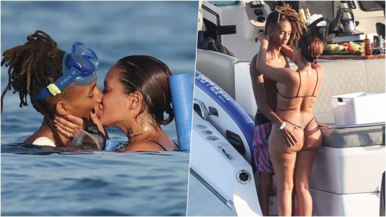 Jaden Smith and Khleopatre Hot Kissing and Making Out Photos Go Viral! American Actor Cannot Keep His Hands Off IG Model While Out on Yacht