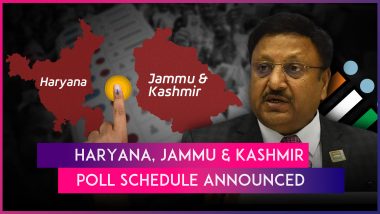 Assembly Elections 2024 Schedule: Jammu & Kashmir Polls in 3 Phases From September 18, Haryana To Vote on October 1; Results on October 4