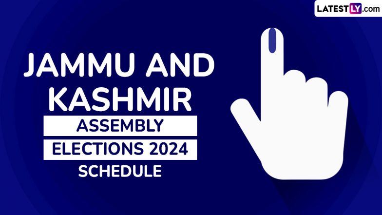 Jammu and Kashmir Assembly Elections 2024 Date and Full Schedule: Polling in 3 Phases, Results on October 4