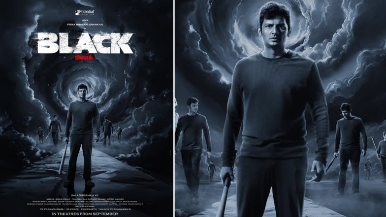 ‘Black’ First Look Out! Jiiva and Priya Bhavani Shankar’s Film To Release in September (View Poster)