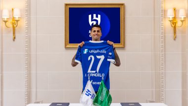 Joao Cancelo Completes Transfer Move to Saudi Arabian Giants Al-Hilal from Manchester City (See Pics and Video)