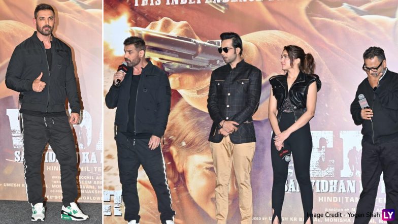 ‘Can I Call Out Idiots?’ Did John Abraham Lose His Temper at the ‘Vedaa’ Trailer Launch After a Journalist Questioned His Choice of Roles? (Watch Viral Video)