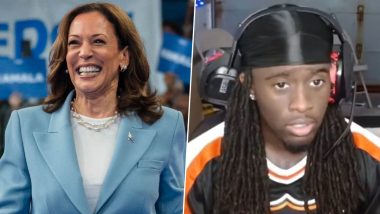 Kai Cenat To Collaborate With Kamala Harris? Streamer Claims To Get Campaign Call by Secret Service for Unexpected Collaboration Amid US Presidential Election (Watch Video)