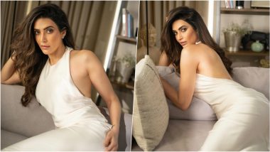 Karishma Tanna Shares Hot Pics in White Halter Neck Dress on Instagram, 'Scoop' Web Series Says, 'Felt Like Glamming Up'