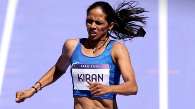 Kiran Pahal at Paris Olympics 2024, Athletics Free Live Streaming Online: Know TV Channel and Telecast Details for Women's 400 M Repechage Round