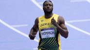 Men's 100 M Sprint Final, Paris Olympics 2024 Free Live Streaming: Know TV Channel and Telecast Details for Athletics Marquee Event