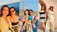 What To Wear in Greece: Kriti Sanon and Sister Nupur Flaunt Chic Vacay Style, Crew Actress' Friendship Day Photo Dump Celebrates Love, Companionship and Sisterhood