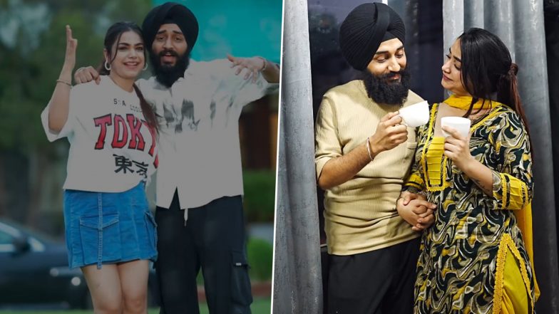 Kulhad Pizza Couple of Viral MMS Video Fame Rule Instagram! Sehaj Arora and Wife Gurpreet From Controversial MMS Leaked Clip, Share Fun Reels on Social Media (Watch)