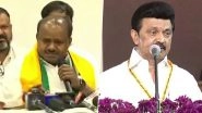 HD Kumaraswamy Makes Appeal to Tamil Nadu CM MK Stalin Over Mekedatu Project, Says &lsquo;Live Like Brothers, How Long Will Karnataka Suffer Your Dominance&rsquo;