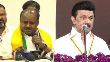 HD Kumaraswamy Makes Appeal to Tamil Nadu CM MK Stalin Over Mekedatu Project, Says ‘Live Like Brothers, How Long Will Karnataka Suffer Your Dominance’