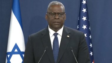 US Defense Secretary Lloyd Austin Orders Submarine to Middle East Amid Israel-Iran Tensions, Tells USS Abraham Lincoln Aircraft Carrier to Hasten Its Transit