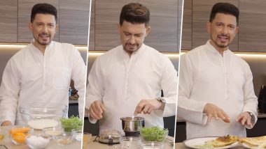 Tricolour Dosa for Independence Day 2024: Madhuri Dixit's Husband Shriram Nene Celebrates National Festival of India With Culinary Flavours (Watch Video)